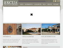 Tablet Screenshot of escuarural.com